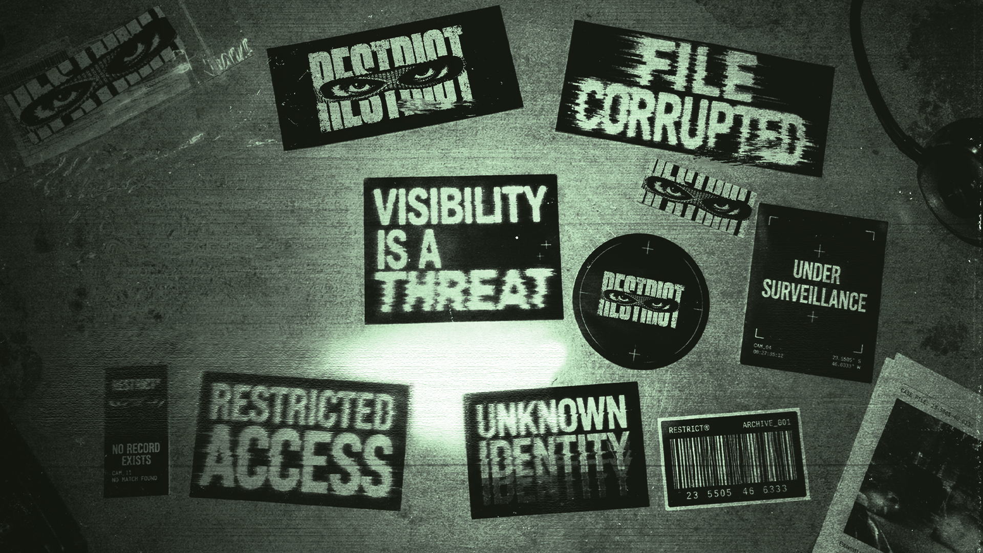 RESTRICT — etiqueta e hangtag